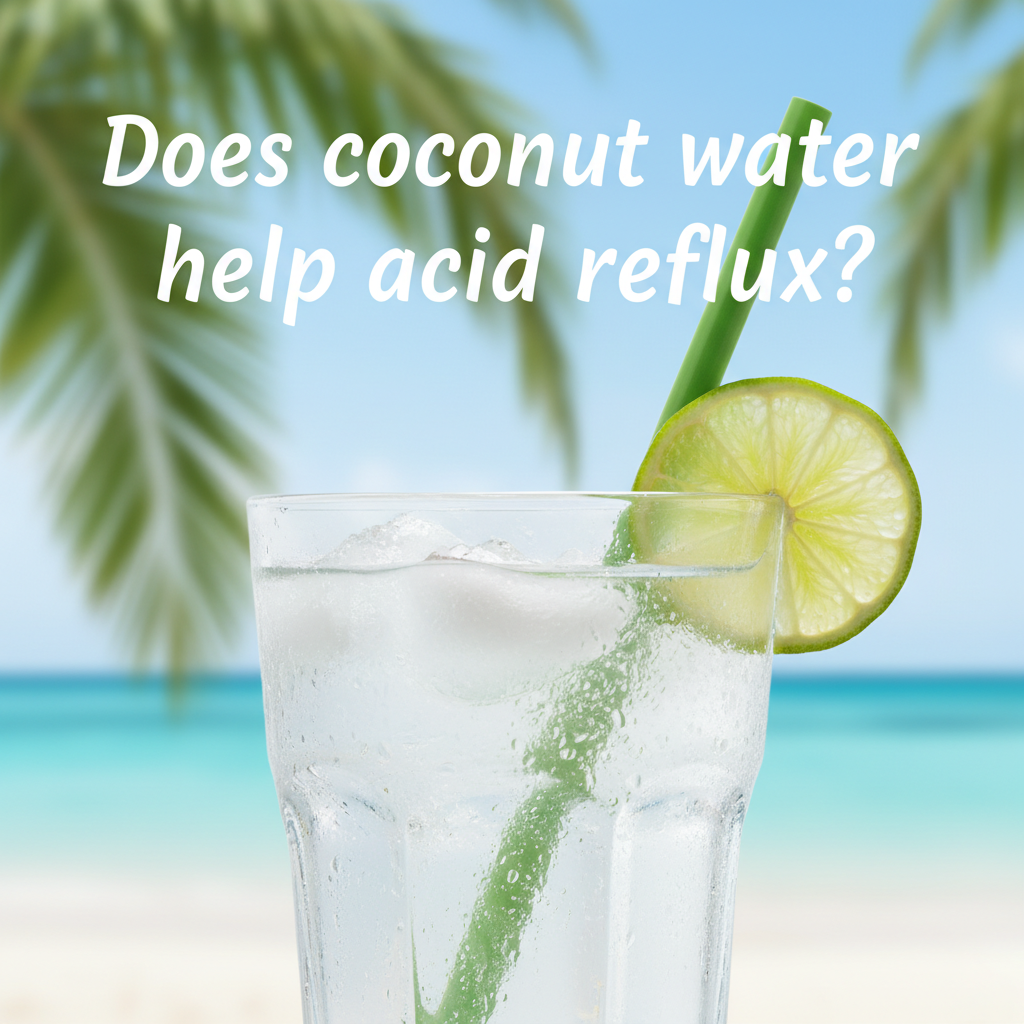 Does coconut water help acid reflux